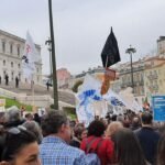 Thousands take to streets in Lisbon demanding wage increases