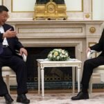 ‘Dear friends’ Xi and Putin meet in Moscow as Ukraine war rages